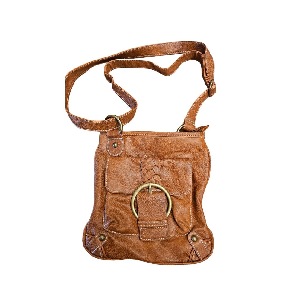 Brown‎ Cross body purse